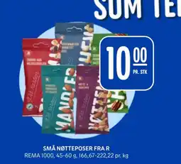 Rema 1000 Små nøtteposer fra r tilbud