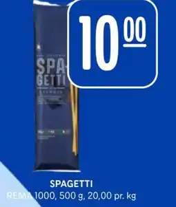 Rema 1000 Spagetti tilbud