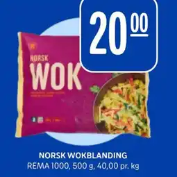 Rema 1000 Norsk wokblanding rema tilbud