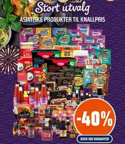 Coop Obs Asiatiske produkter til knallpris tilbud