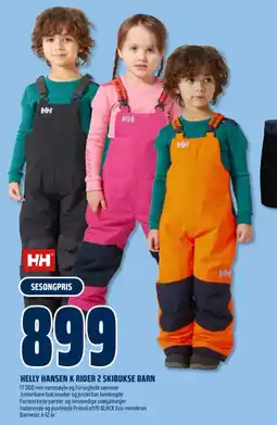 Coop Obs Helly hansen k rider 2 skibukse barn tilbud