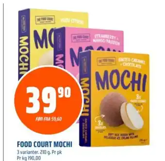 Coop Obs Food court mochi tilbud