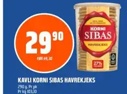 Coop Obs Kavli korni sibas havrekjeks tilbud