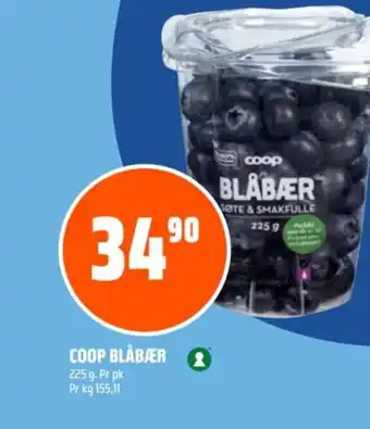 Coop Obs Coop blåbær tilbud