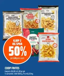 Coop Obs Coop frites tilbud