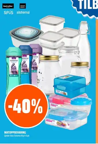 Coop Obs Matoppbevaring tilbud