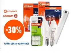 Coop Obs Alt fra osram og ledvance tilbud