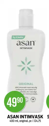 Kiwi ASAN INTIMVASK tilbud