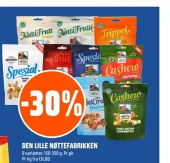 Coop Obs Den lille nøttefabrikken tilbud