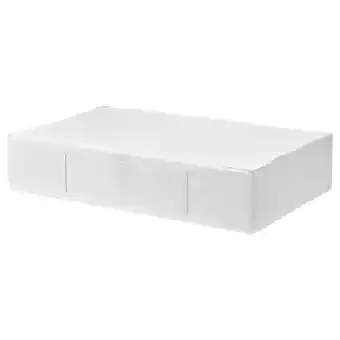 IKEA Skubb Oppbevaring, hvit, 90x53x19 cm tilbud