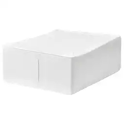 IKEA Skubb Oppbevaring, hvit, 43x53x19 cm tilbud