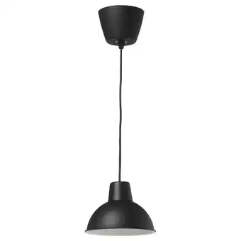 IKEA Skurup Taklampe, svart, 19 cm tilbud