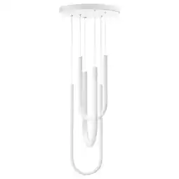 IKEA Varmblixt led-pendellampe, hvit frostet glass, 46 cm tilbud