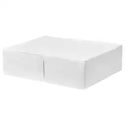 IKEA Skubb Oppbevaring, hvit, 65x53x19 cm tilbud