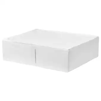 IKEA Skubb Oppbevaring, hvit, 65x53x19 cm tilbud