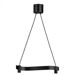 IKEA Ackja Taklampe, bølget/svart, 60 cm tilbud