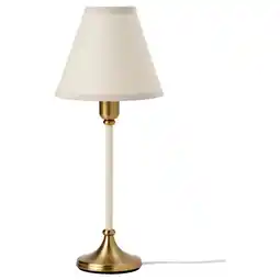 IKEA FlyghÖjd Bordlampe, messing/beige, 54 cm tilbud