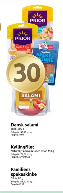 Joker Dansk salami tilbud