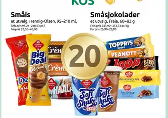 Joker Småsjokolader tilbud