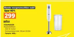 POWER STAVMIKSER tilbud