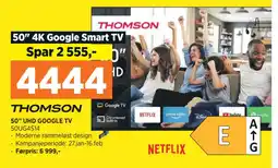 POWER 50 UHD GOOGLE TV tilbud