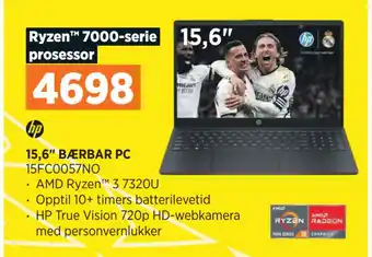 POWER 15,6 BÆRBAR PC tilbud