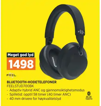 POWER BLUETOOTH-HODETELEFONER tilbud