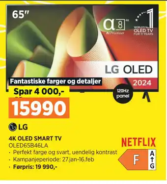 POWER 4K OLED SMART TV tilbud