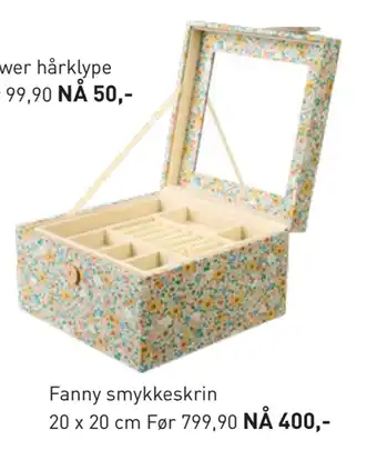 Kid Interiør Fanny smykkeskrin tilbud