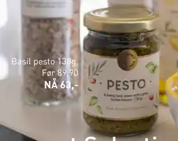 Kid Interiør Basil pesto 130g tilbud