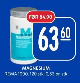 Rema 1000 Magnesium tilbud