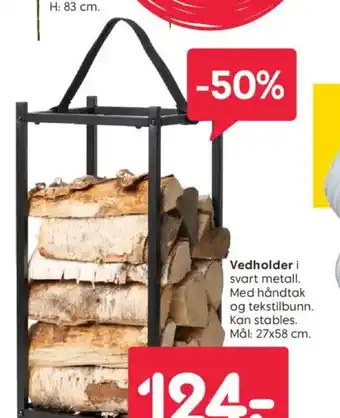 Rusta Vedholder i tilbud