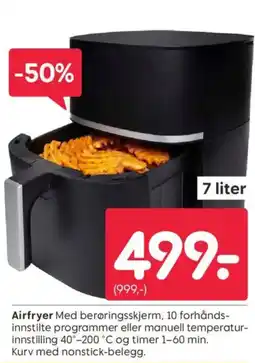 Rusta Airfryer tilbud