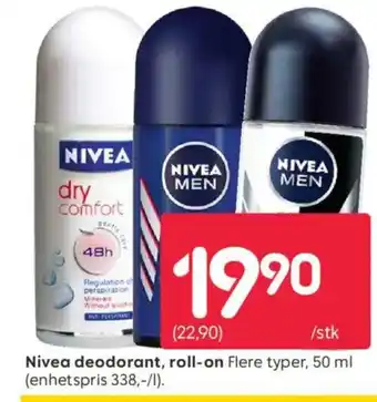 Rusta Nivea deodorant tilbud