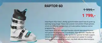 Sport 1 RAPTOR 60 tilbud