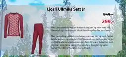 Sport 1 Ljosli Ullmiks Sett Jr tilbud