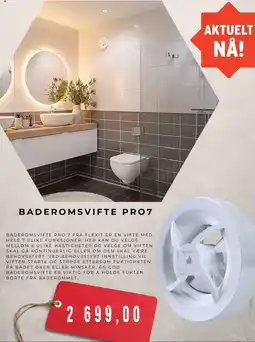 Montér Baderomsvifte pro7 tilbud