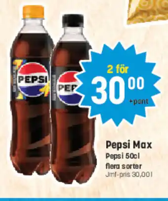 Eurocash Pepsi Max tilbud