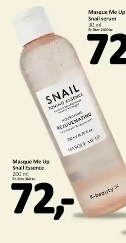 Normal Masque Me Up Snail serum tilbud