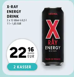 Scandinavian Park X-RAY ENERGY DRINK tilbud