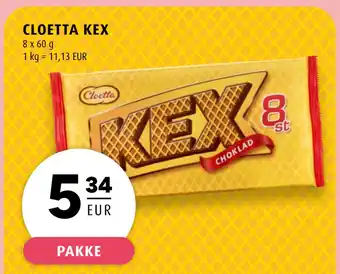 Scandinavian Park CLOETTA KEX tilbud