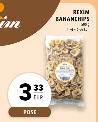 Scandinavian Park REXIM BANANCHIPS tilbud