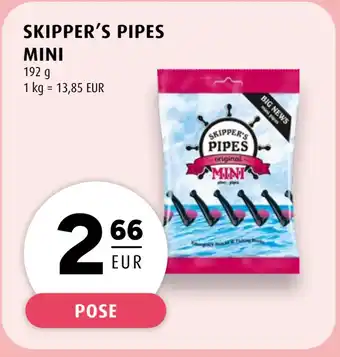 Scandinavian Park SKIPPER’S PIPES MINI tilbud