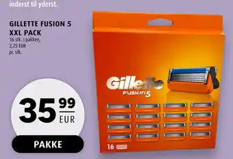 Scandinavian Park GILLETTE FUSION 5 XXL PACK tilbud