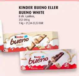 Scandinavian Park KINDER BUENO ELLER BUENO WHITE tilbud