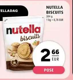 Scandinavian Park NUTELLA BISCUITS tilbud