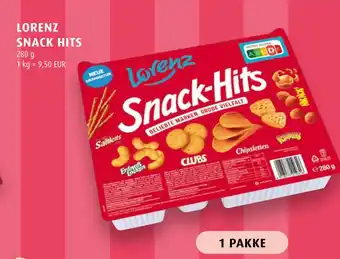 Scandinavian Park LORENZ SNACK HITS tilbud