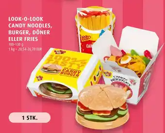 Scandinavian Park LOOK-O-LOOK CANDY NOODLES, BURGER, DÖNER ELLER FRIES tilbud