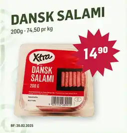 Holdbart DANSK SALAMI tilbud