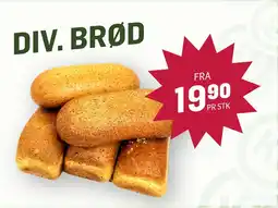 Holdbart DIV. BRØD tilbud